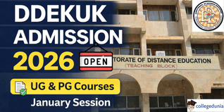 DDEKUK Begins Admissions for January Session 2026; Check Course-Wise Dates Here